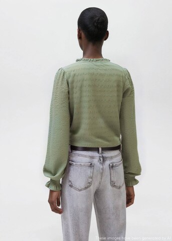 MANGO TEEN Blouse 'Breeze' in Green