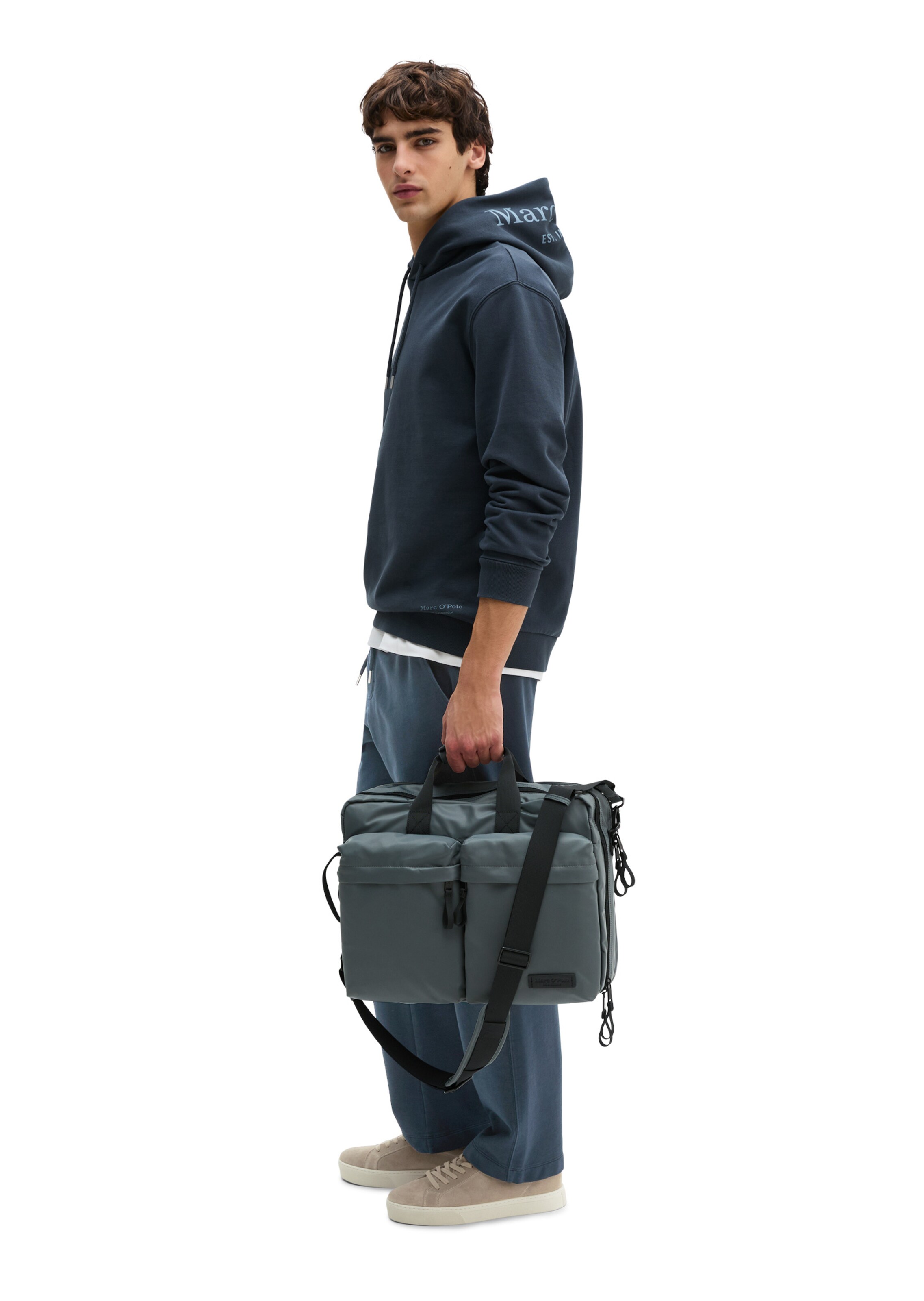 Porte-documents Marc O'Polo en gris