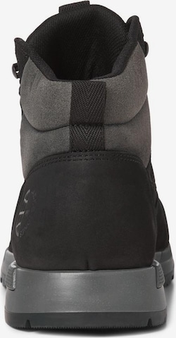 JACK & JONES Lace-Up Boots in Black