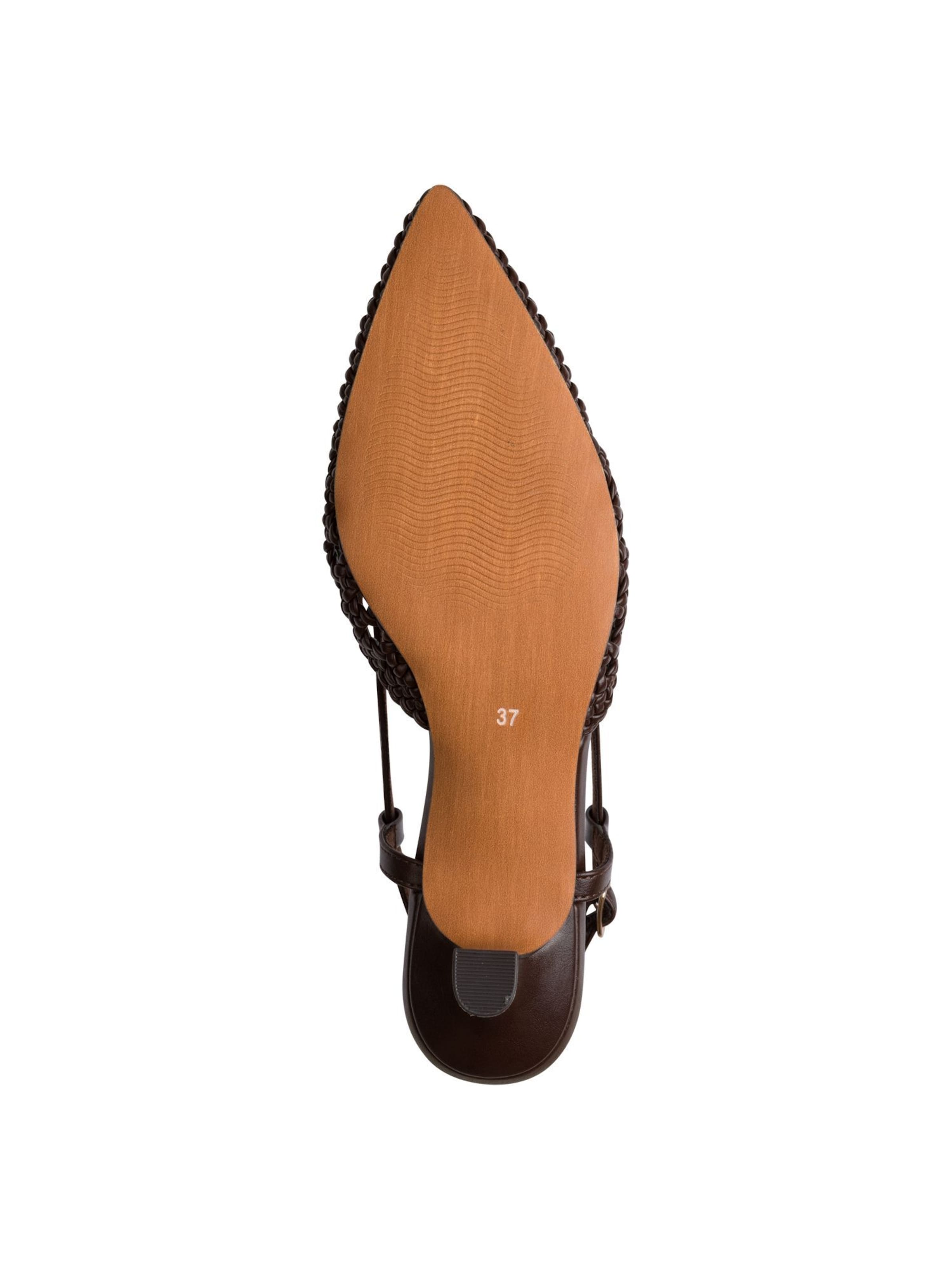 Escarpins à bride arrière MARCO TOZZI en marron