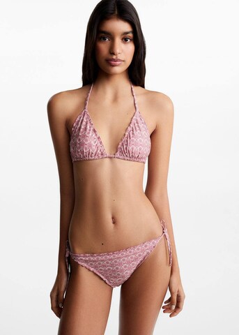 MANGO TEEN Triangle Bikini 'sarah' in Pink