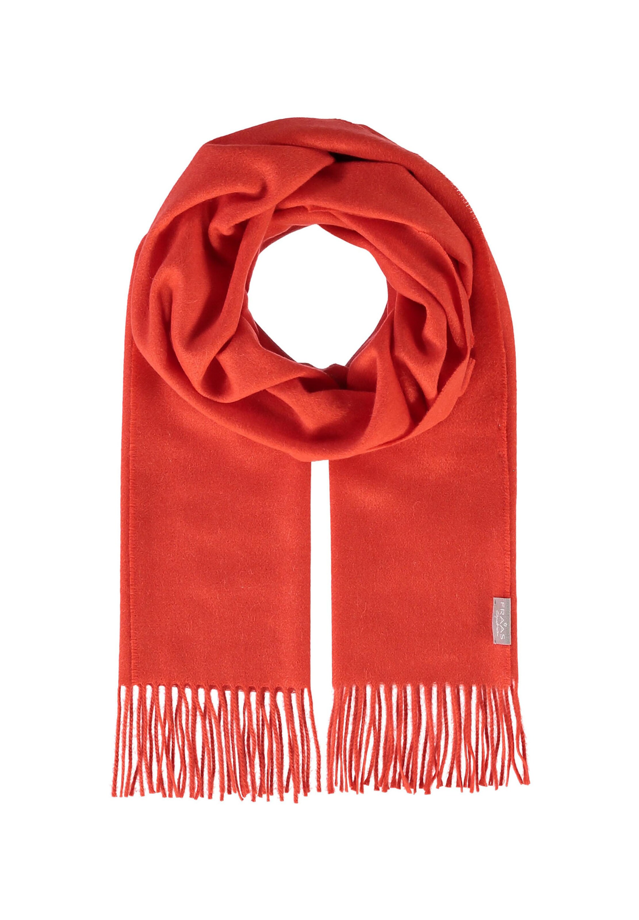 FRAAS Schal in Orange: Vorderseite