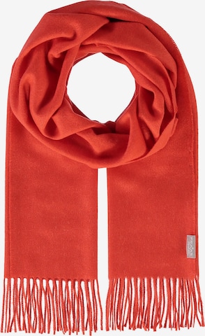 FRAAS Schal in Orange: Vorderseite