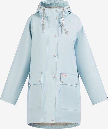 Manteau fonctionnel MYMO en bleu : devant