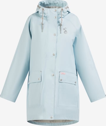 MYMO Raincoat in Blue: front