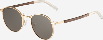 TAKE A SHOT Lunettes de soleil 'Tracy' en marron / or, Vue avec produit