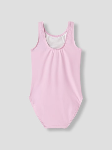 NAME IT Badedragt 'Stitch' i pink