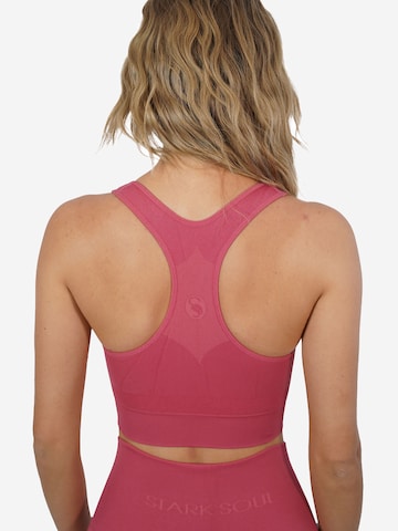 Bustino Reggiseno sportivo di Stark Soul in rosso