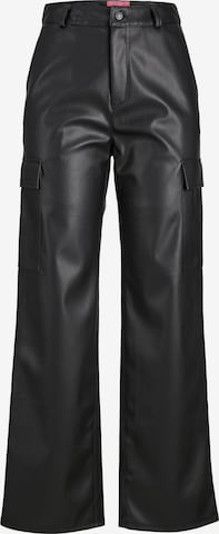 Loosefit Pantalon cargo 'Kenya' JJXX en noir : devant