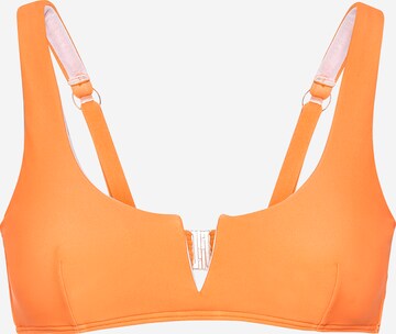 LSCN by LASCANA Bikini Top in Orange: front