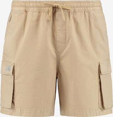 Shiwi Regular Cargo Pants 'Chase' in Beige: front