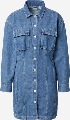 LEVI'S ® Blusekjole 'Braelyn Utility Dress' i blå: forside