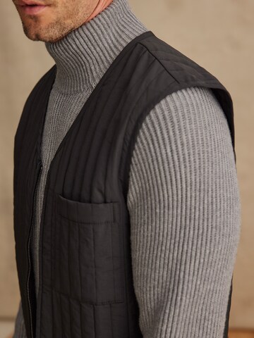 DAN FOX APPAREL Vest 'Fabian' i sort