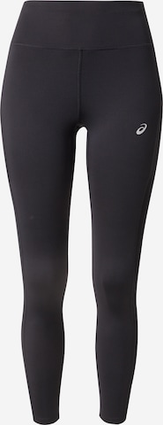 ASICS Skinny Urheiluhousut värissä musta: etupuoli