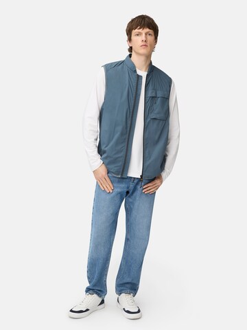 CAMEL ACTIVE Leichte einrollbare Weste mit Funktionstaschen in Blau