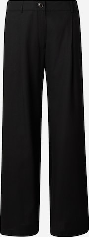 Wide Leg Pantalon à plis CITA MAASS en noir : devant