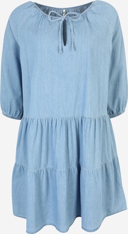 Robe JDY en bleu : devant