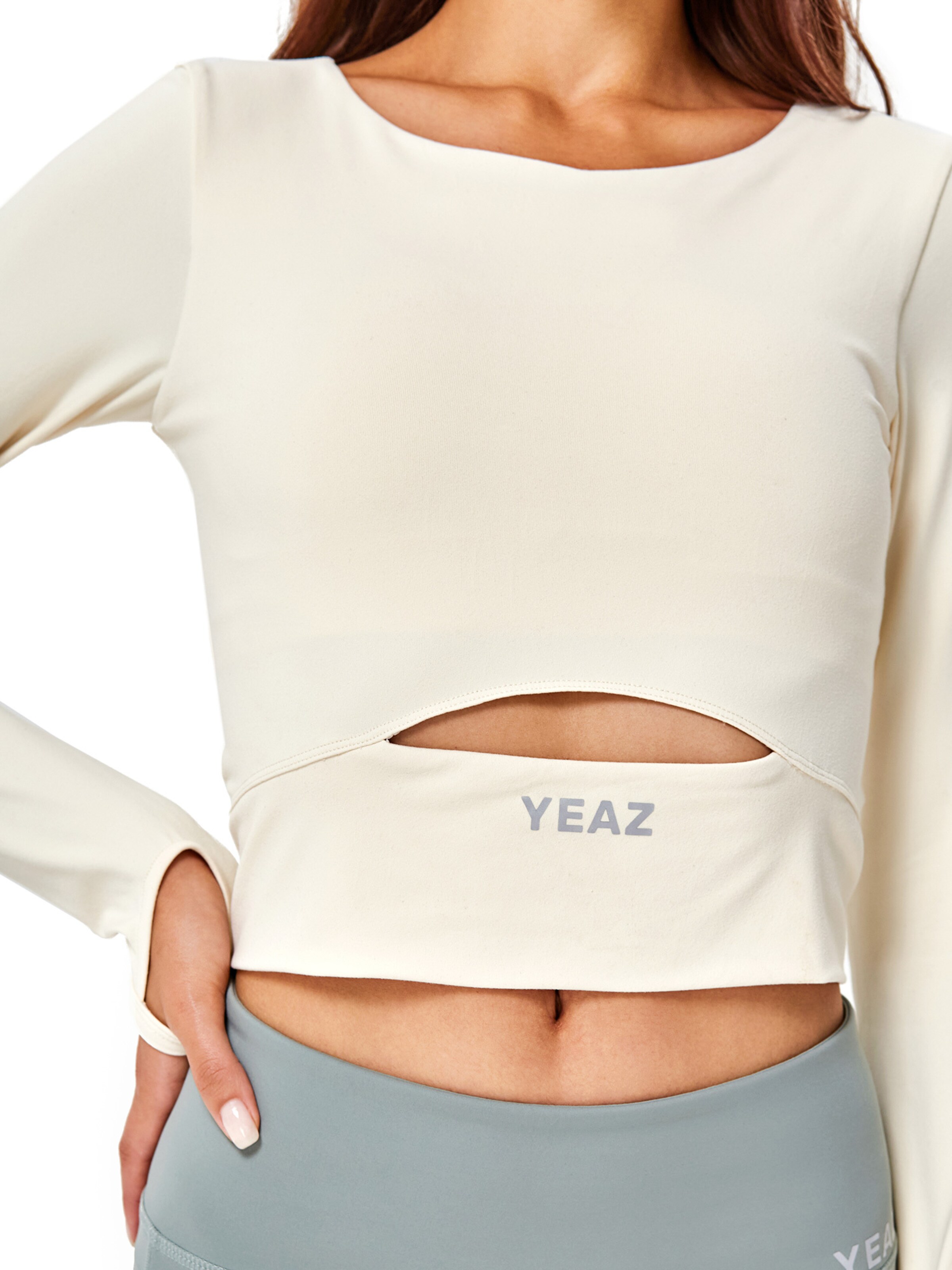 YEAZ Funkční tričko 'Revelation' – bílá