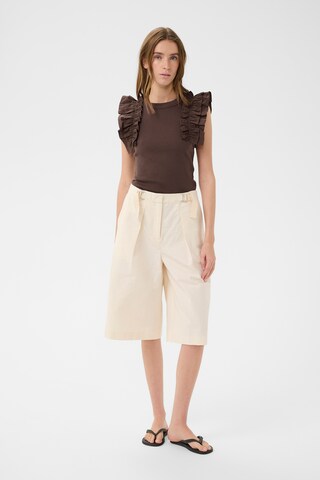 KAREN BY SIMONSEN Bluse 'Oda' in Braun