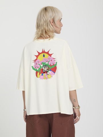 T-shirt 'Voltrip' Volcom en beige : devant