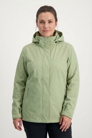 Maier Sports Athletic Jacket in Green: front