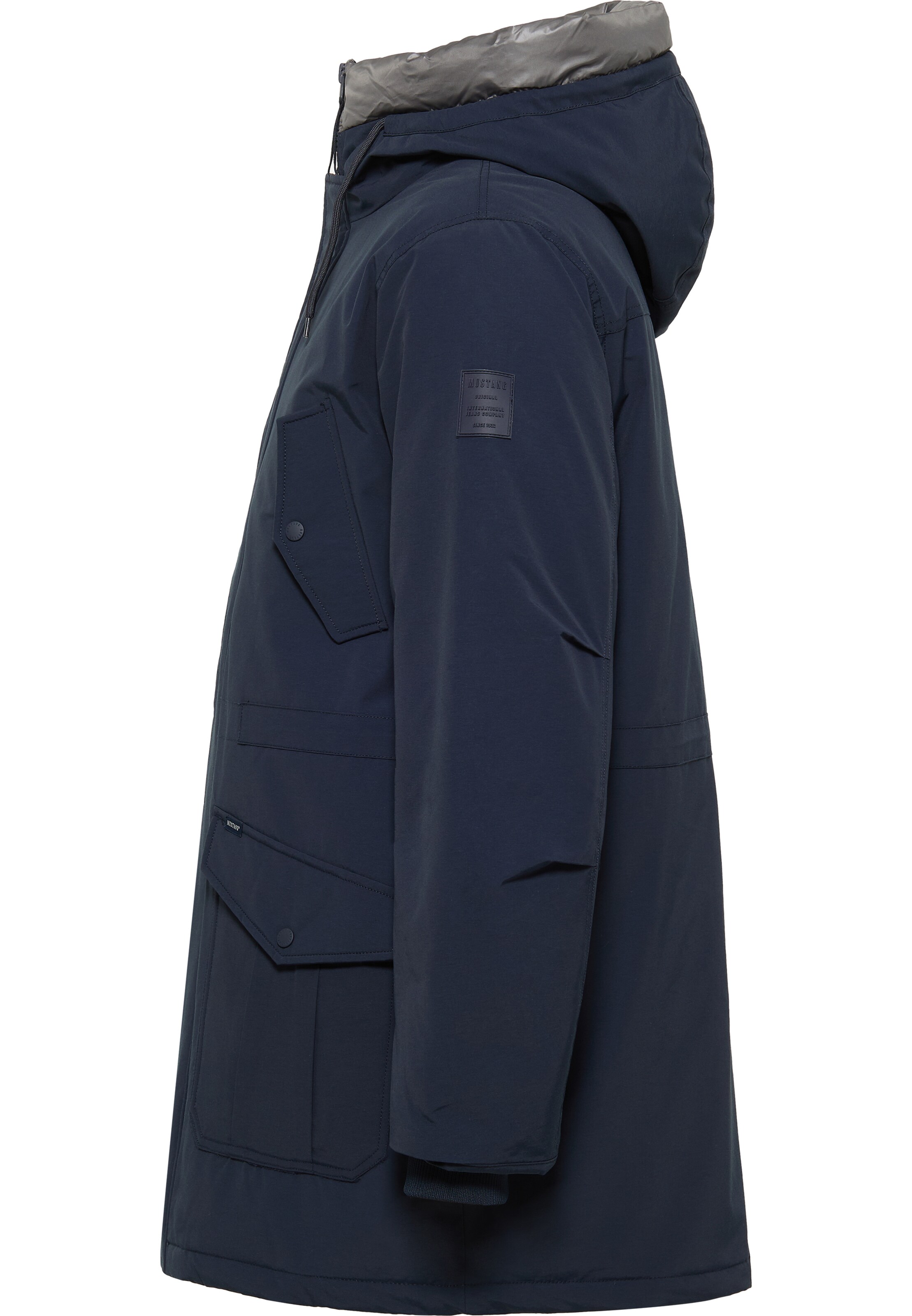 MUSTANG Parka 'Monterey' in Blau