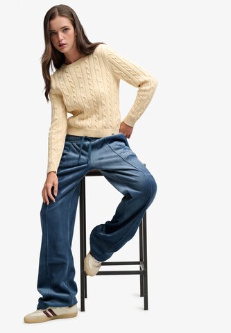 Superdry & Co - regular Pantalón en azul: frente