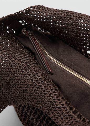 MANGO Shopper 'Croacia' in Brown