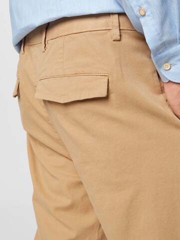 UNITED COLORS OF BENETTON Regular Trousers in Beige