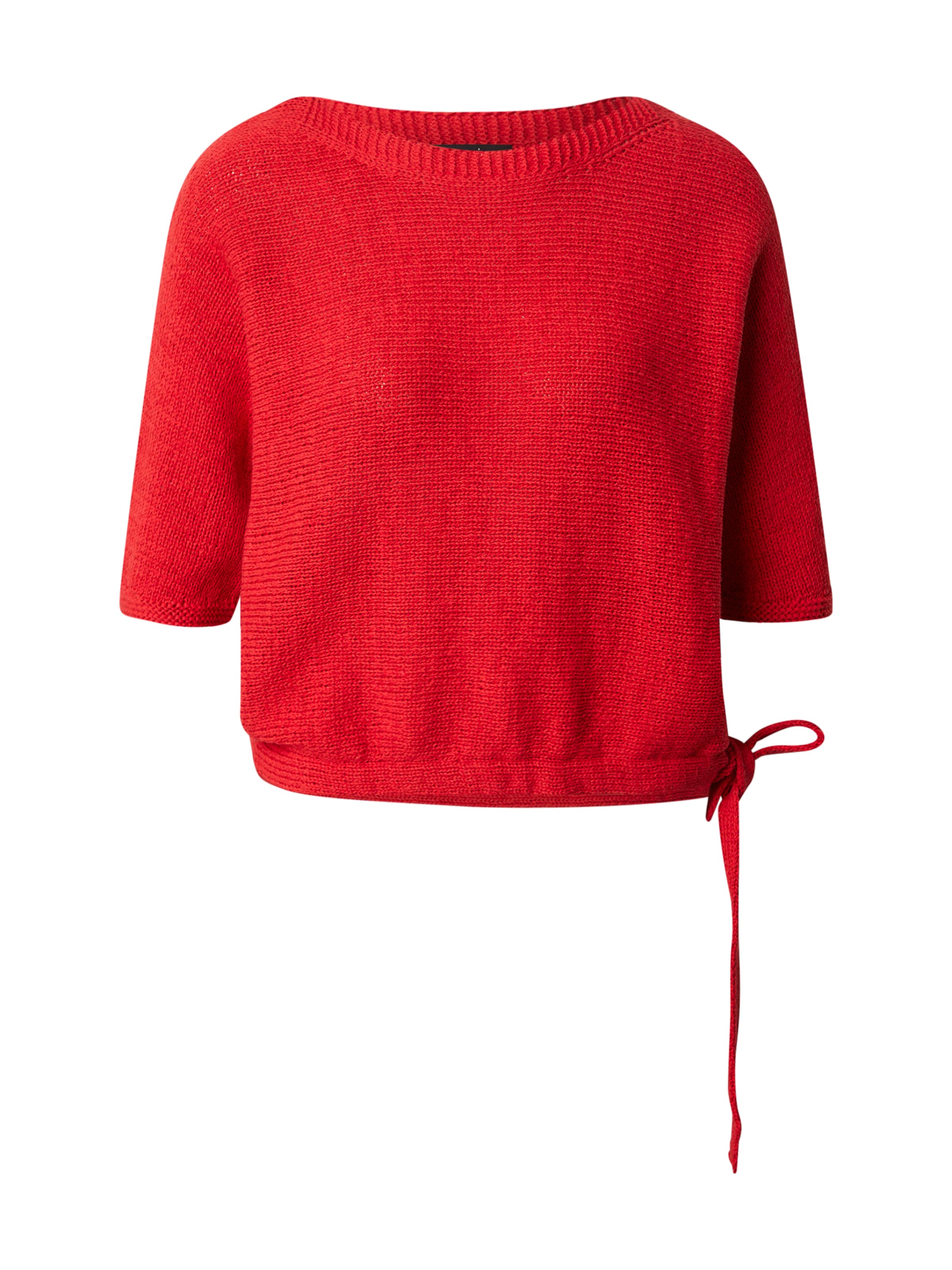 raudona OUI Megztinis: priekis