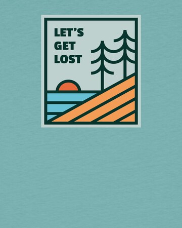T-Shirt 'Let's Get Lost' watabout.kids en bleu
