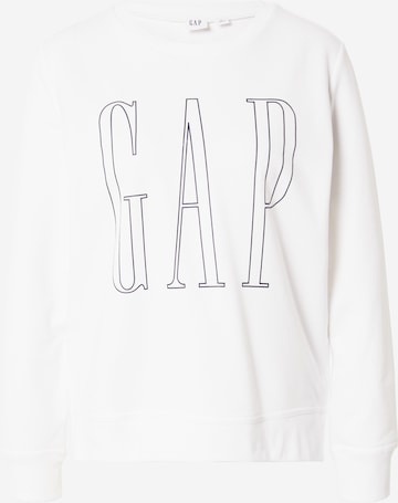 GAP Sweatshirt in Weiß: predná strana