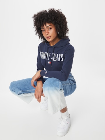 Tommy Jeans Sweatshirt i blå