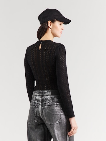 ABOUT YOU Košeľové body 'Clara' - Čierna