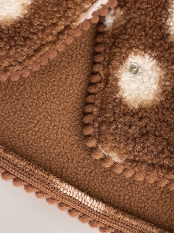 Next Fleece jas in Bruin