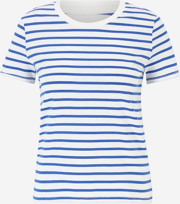 Gap Petite Shirt in Blue: front