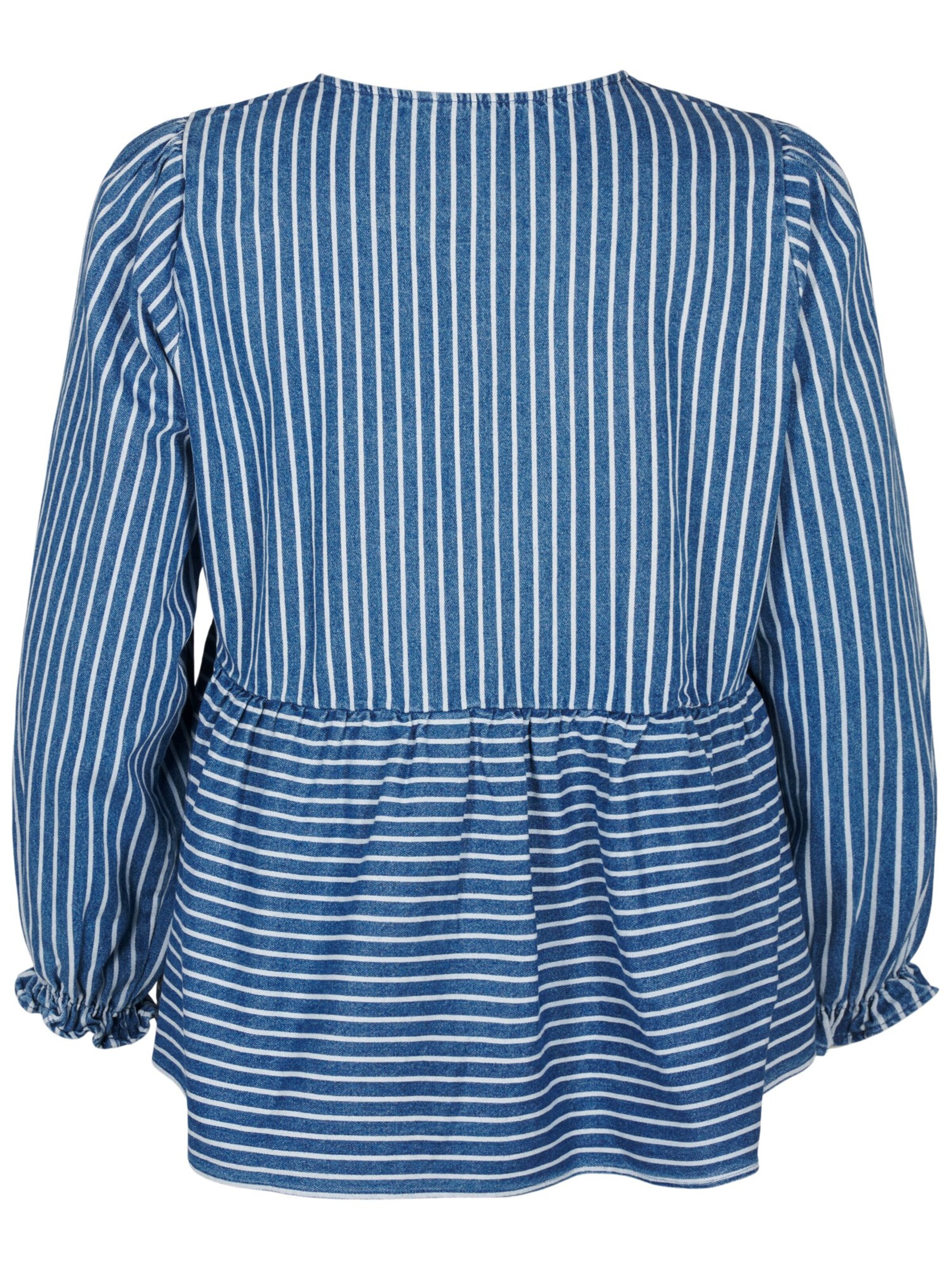 Zizzi Blúzka 'Elova' - Modrá