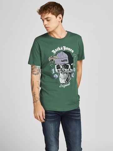 JACK & JONES - Camiseta 'Dome' en verde: frente