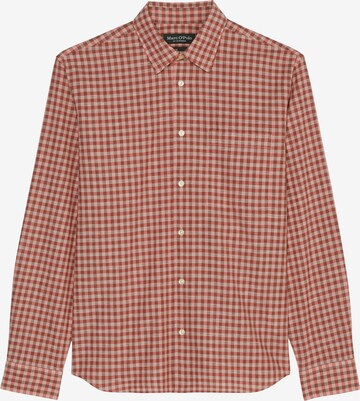 Regular fit Camicia di Marc O'Polo in rosso: frontale