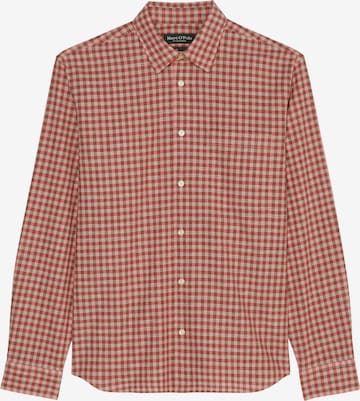 Marc O'Polo Regular Fit Hemd in Rot: predná strana