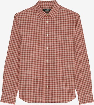 Marc O'Polo - Regular Fit Camisa em vermelho: frente