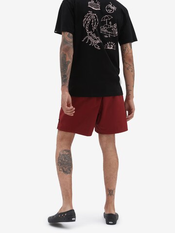 VANS Badshorts i röd