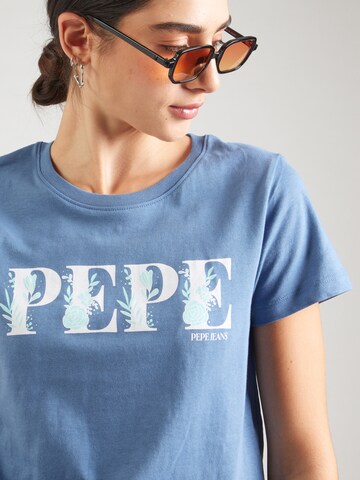 Pepe Jeans T-Shirt 'BRIA' in Blau