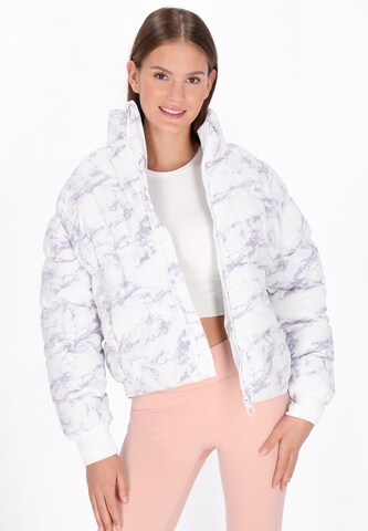 myMo ATHLSR - Chaqueta de invierno 'Athleisure' en blanco: frente