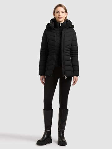 Veste d’hiver ' DALETT' khujo en noir