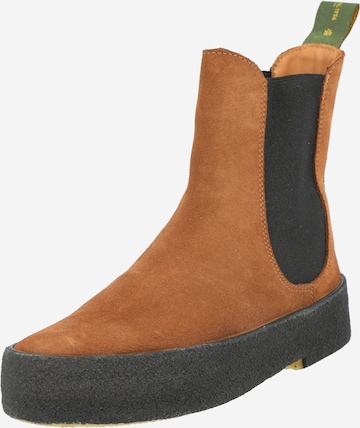 The Original Playboy Chelsea Boots in Brown: front