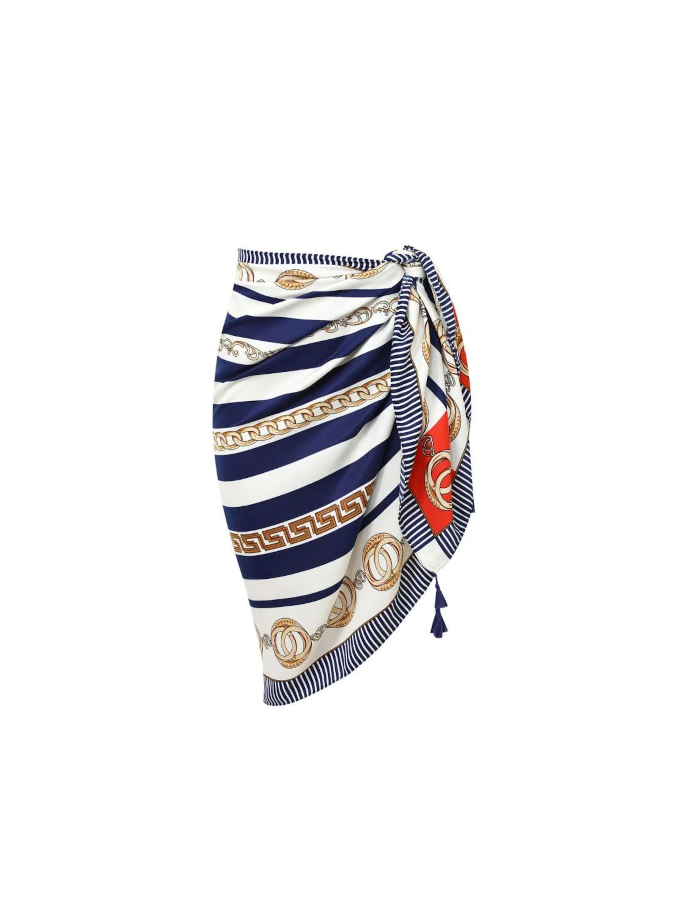 alberto cabale Skirt 'FERRUCIA' in Blue: front