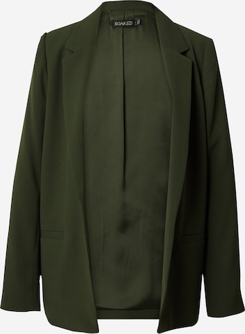 Blazer 'Shirley' SOAKED IN LUXURY en vert : devant