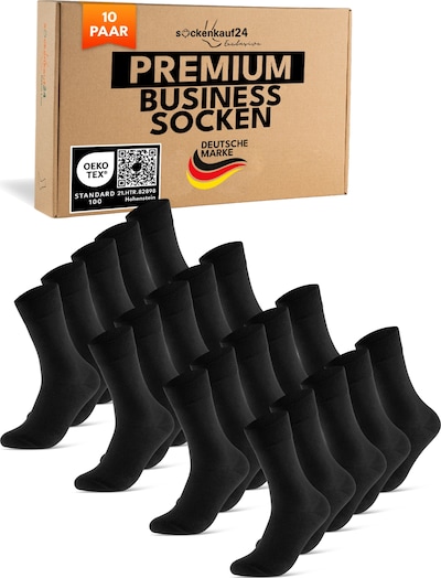 sockenkauf24 Socken 'Business Socken' in 35-38 in schwarz, Produktansicht