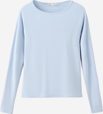 T-shirt 'ANA' MANGO en bleu : devant